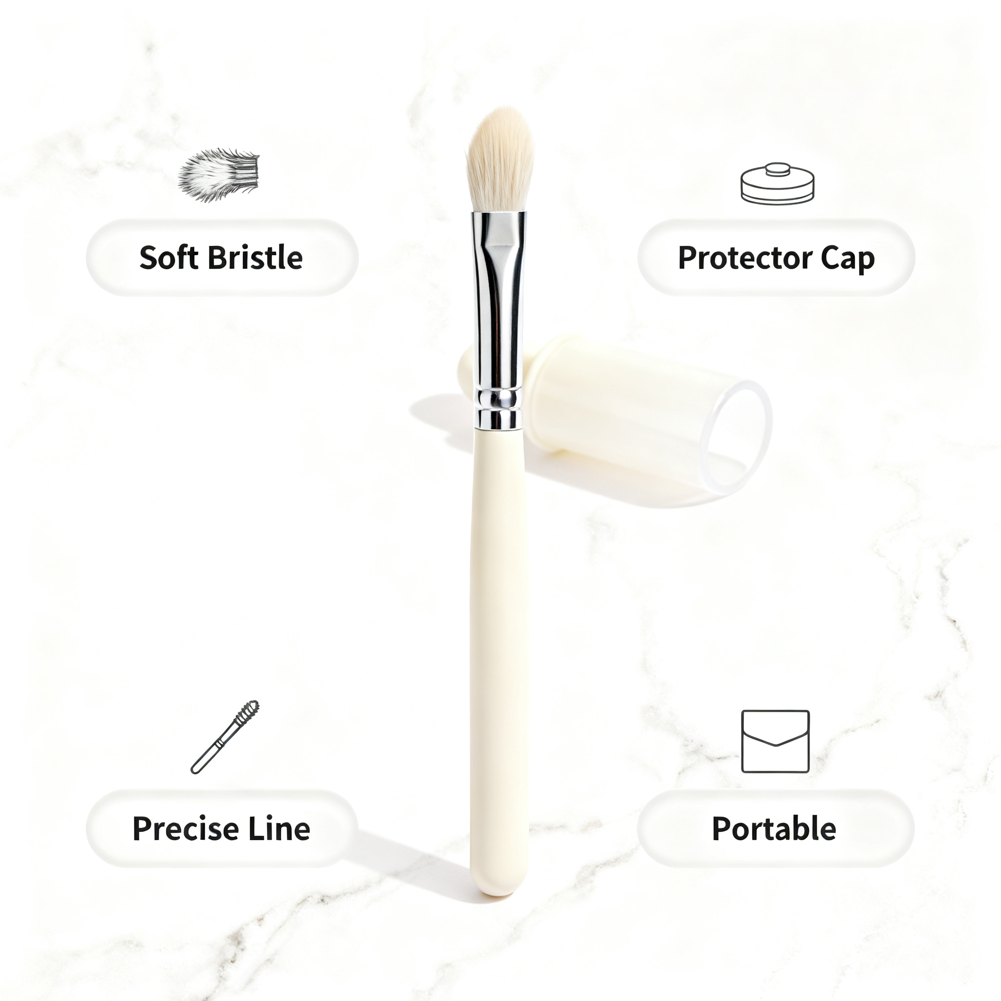 🤍 Soft Touch Makeup Brush Set — Elevate Your Everyday Beauty Routine With Gentle Bristles And Elegant Design Created To Make Every Application Feel Smooth, Comfortable, And Effortlessly Refined