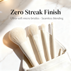 🤍 Soft Touch Makeup Brush Travel Pouch