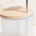 🪞 Rotating Makeup Brush Organizer
