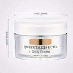Day Cream + NightCream with Biotin Set, Shea Butter