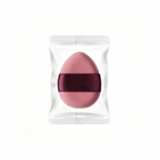 Cushion Puff with Egg-Shaped Ribbon – Individually Wrapped Set