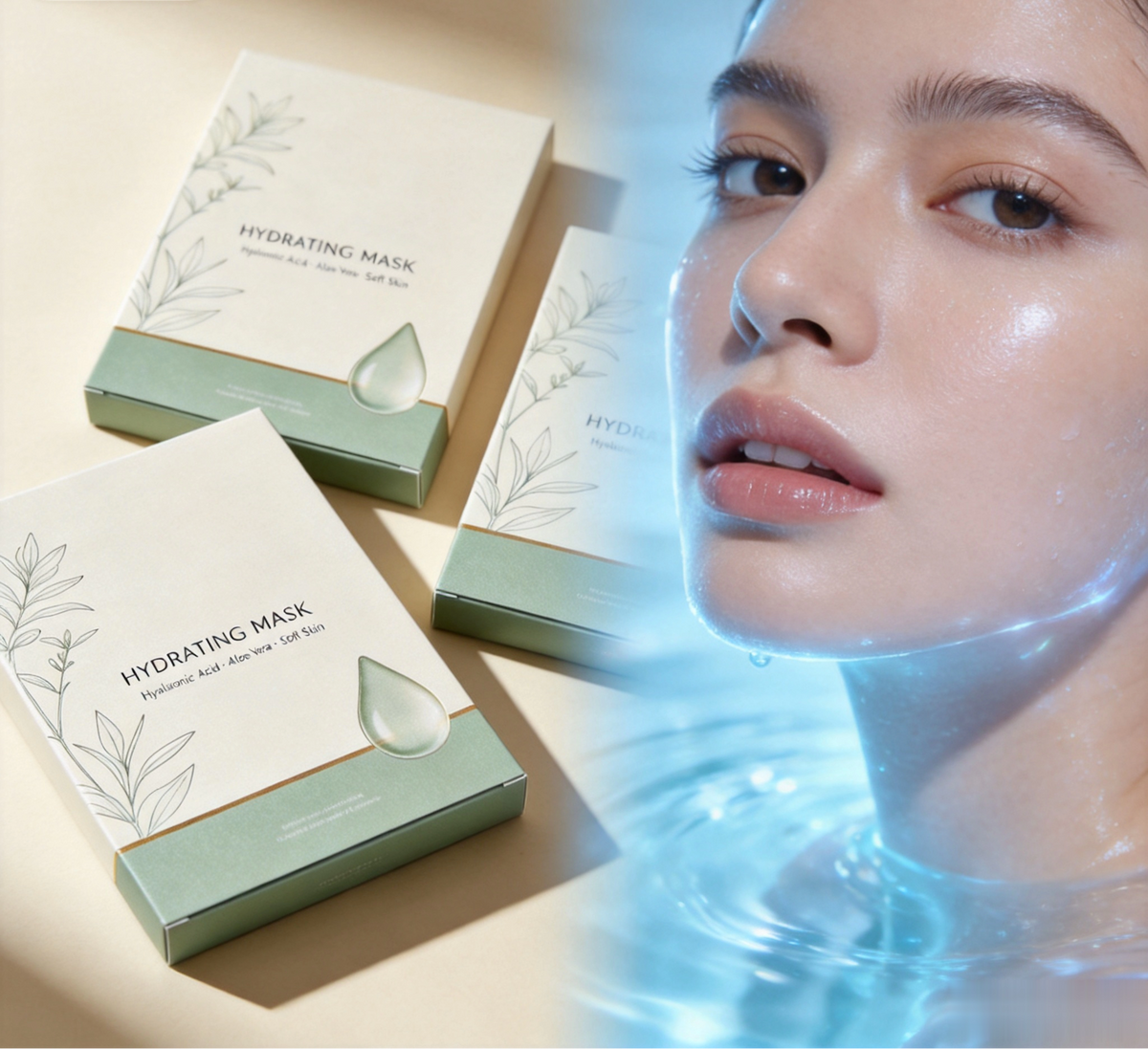 Botanical Hydrating Sheet Mask: Soft Green Edition