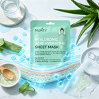 MURTY Aloe Vera & Hyaluronic Acid Sheet Mask | Moisture Boost & Fresh Skin Feel